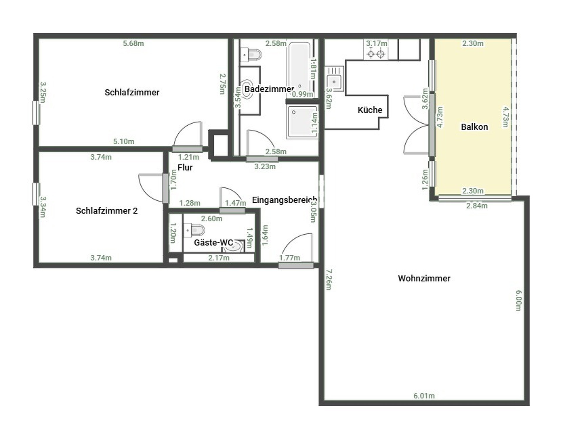 Appartement — Heffingen · 100 m² - photo 26